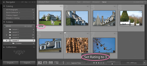 Porządkowanie i wybieranie zdjęć w Adobe Lightroom - Korzystanie z flag i ocen Porządkowanie i wybieranie zdjęć w Adobe Lightroom - Korzystanie z flag i ocen