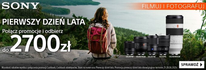 Pierwszy dzie� lata z Sony w sklepie Fotoforma