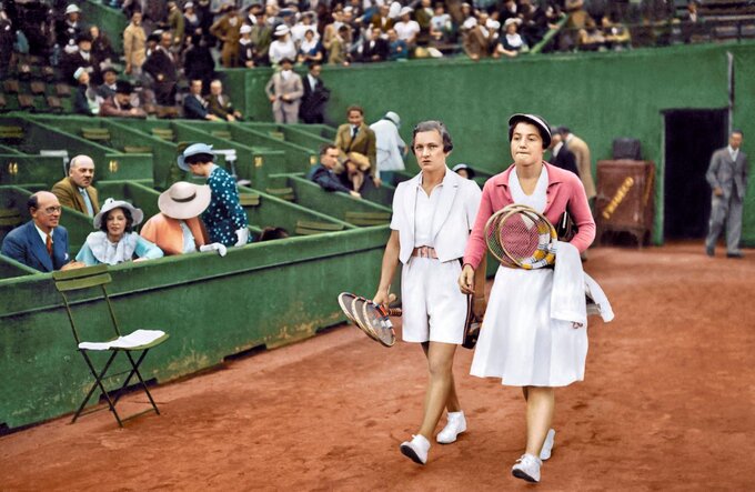 Pokolorowane zdjcia z Wimbledonu