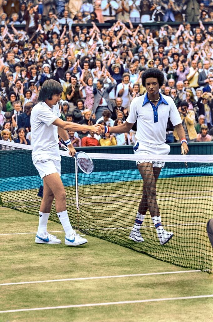 Pokolorowane zdjcia z Wimbledonu