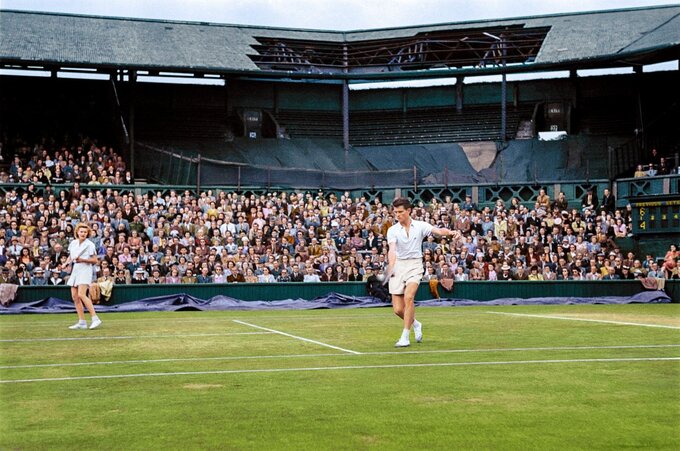 Pokolorowane zdjcia z Wimbledonu