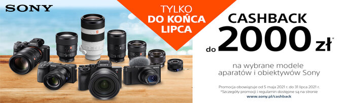 Letnie promocje na aparaty i obiektywy Sony w sklepie Fotoforma.pl