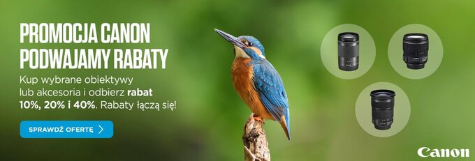 Letnie promocje Canon w sklepie Fotoforma