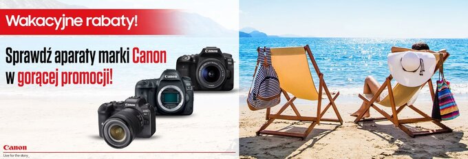 Letnie promocje Canon w sklepie Fotoforma
