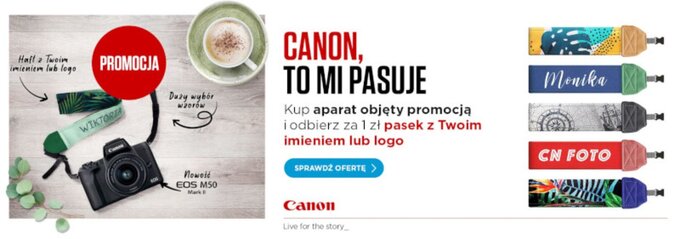 Letnie promocje Canon w sklepie Fotoforma