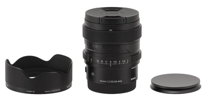 Sigma C 24 mm f/2 DG DN - Budowa i jako wykonania