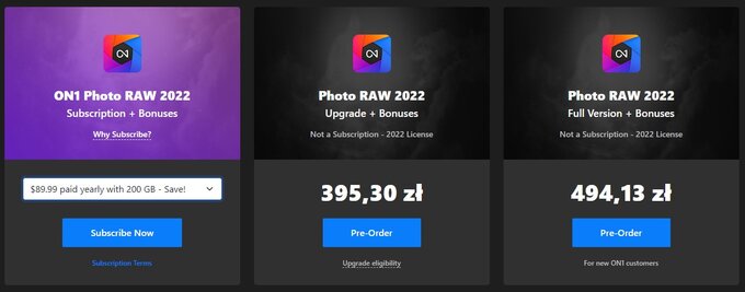 ON1 Photo RAW 2022