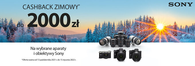 Zimowy cashback Sony w sklepie Fotoforma.pl