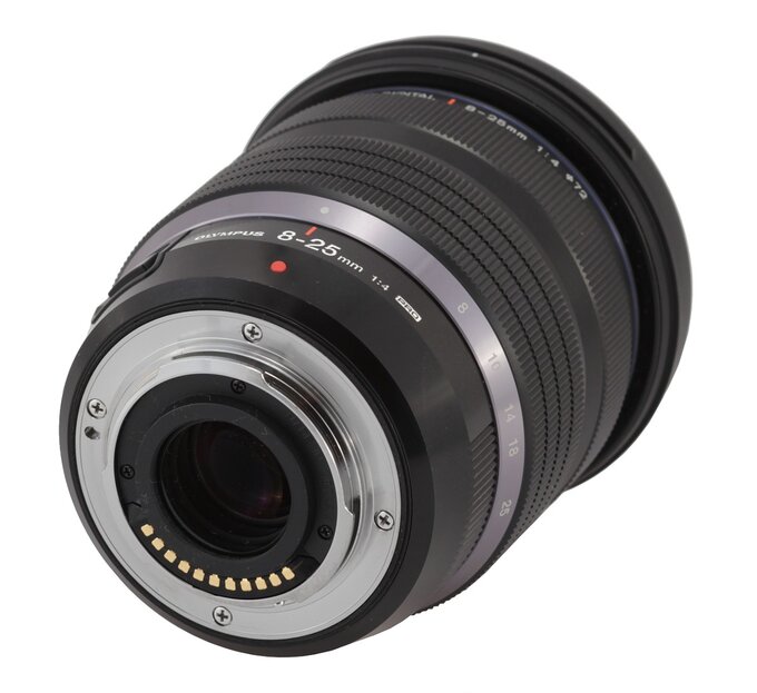 Olympus M.Zuiko Digital ED 8-25 mm f/4 PRO - Budowa i jako wykonania
