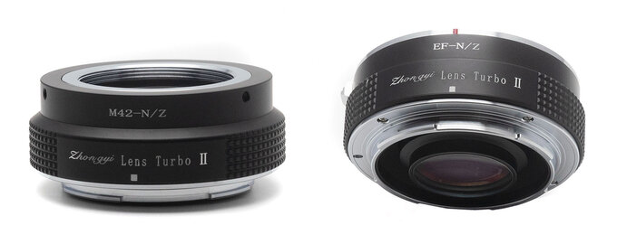 Nowe adaptery Mitakon Lens Turbo