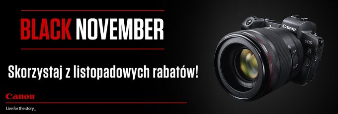 Black November i inne promocje Canon na Fotoforma.pl