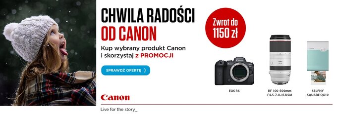 Black November i inne promocje Canon na Fotoforma.pl