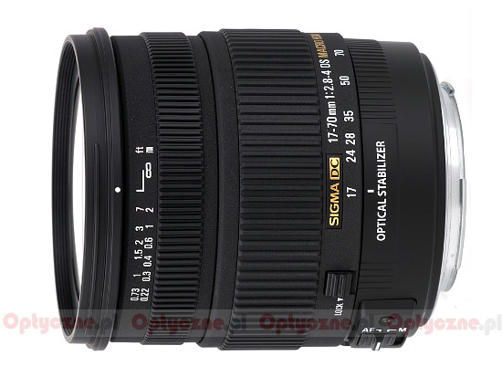 Sigma 17-70 mm f/2.8-4.0 DC Macro OS HSM - kit dla kadego