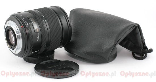 Leica D Vario-Elmarit 14-50 mm f/2.8-3.5 Asph. Mega O.I.S. - Budowa, jako wykonania i stabilizacja