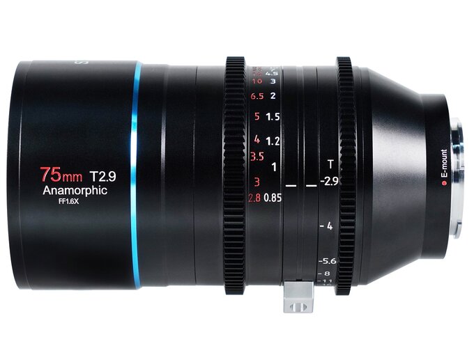 Sirui 75 mm T2.9 Anamorphic 1.6x