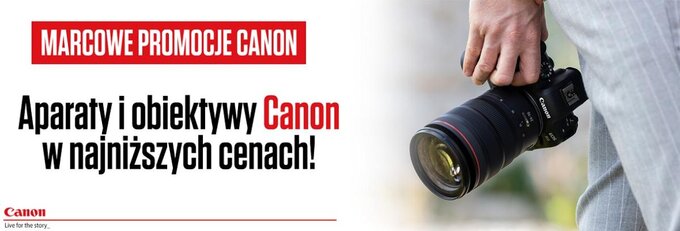 Promocje Canon w sklepie Fotoforma.pl Promocje Canon w sklepie Fotoforma.pl