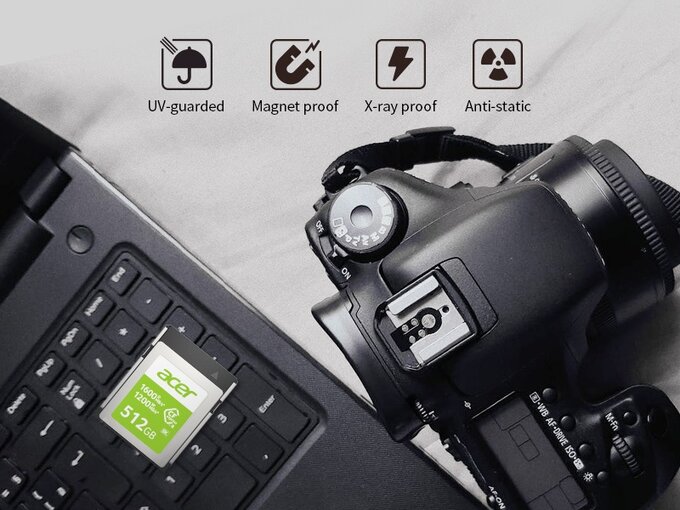 Karty CFexpress typu B Acer Storage Karty CFexpress typu B Acer Storage