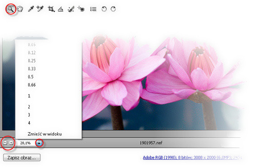 Zaklęcia Photoshopa - wywoływanie plików RAW - Podstawowe informacje o oknie Camera Raw Zaklęcia Photoshopa - wywoływanie plików RAW - Podstawowe informacje o oknie Camera Raw