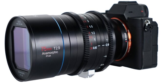 Sirui 75 mm T2.9 Anamorphic 1.6x w Polsce