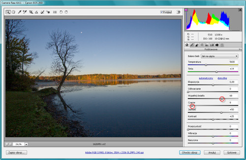 Zaklęcia Photoshopa - wywoływanie plików RAW - Rozjaśnianie zdjęć i wydobywanie szczegółów z obszarów cieni Zaklęcia Photoshopa - wywoływanie plików RAW - Rozjaśnianie zdjęć i wydobywanie szczegółów z obszarów cieni