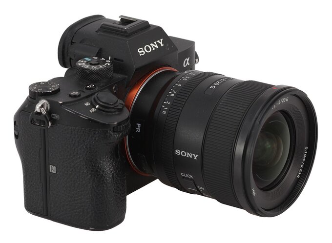 Sony FE 20 mm f/1.8 G - Wstp