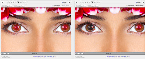 Zaklecia Photoshopa Wywolywanie Plikow Raw Usuwanie Czerwonych Oczu Optyczne Pl