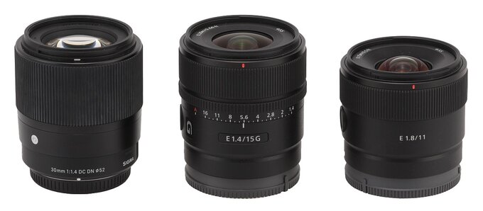 Sony E 15 mm f/1.4 G - Budowa i jako wykonania