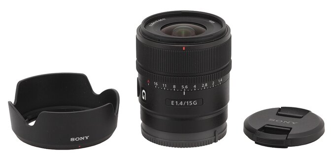 Sony E 15 mm f/1.4 G - Budowa i jako wykonania