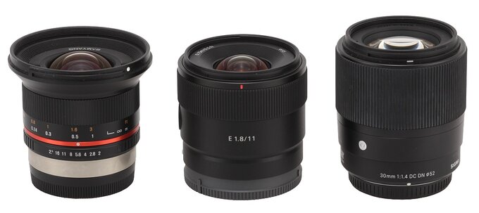 Sony E 11 mm f/1.8 - Budowa i jako wykonania