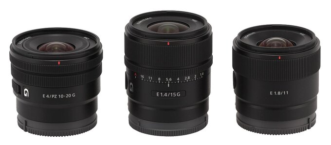 Sony E PZ 10-20 mm f/4 G - Wstp