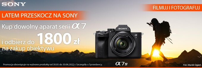 Letnie promocje Sony w sklepie Fotoforma.pl
