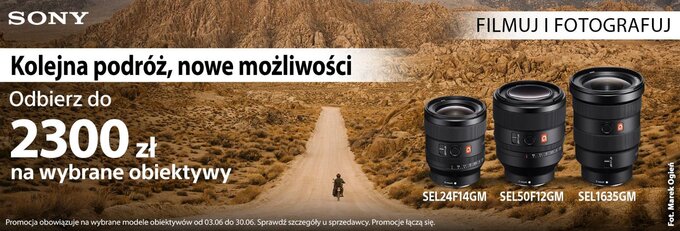 Letnie promocje Sony w sklepie Fotoforma.pl