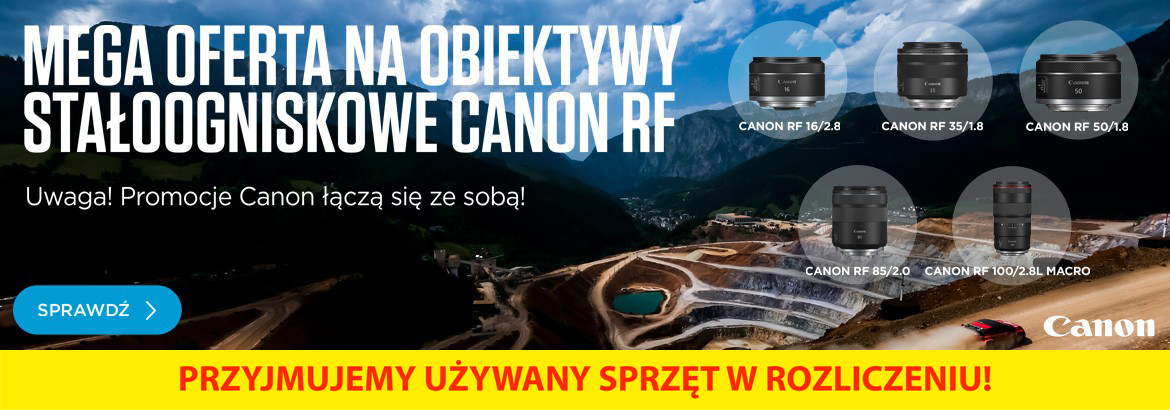 Ostatni dzie promocji Canon w E-oko.pl. Zaoszczd nawet do 8643 z.