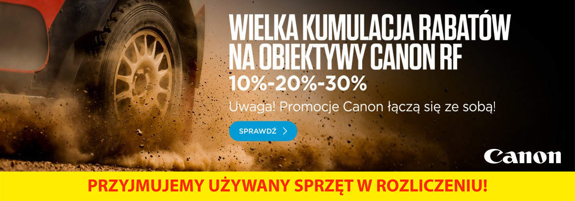 Ostatni dzie promocji Canon w E-oko.pl. Zaoszczd nawet do 8643 z.