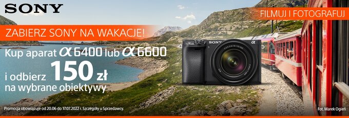 Letnie promocje Sony w sklepie Fotoforma.pl