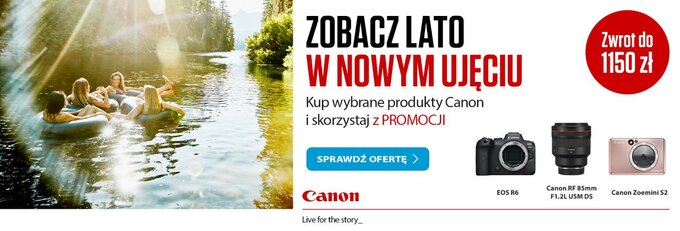 Letnie promocje Canon w sklepie Fotoforma.pl