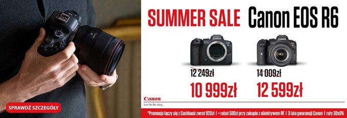 Canon Summer Sale w sklepie Fotoforma.pl