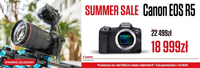 Canon Summer Sale w sklepie Fotoforma.pl