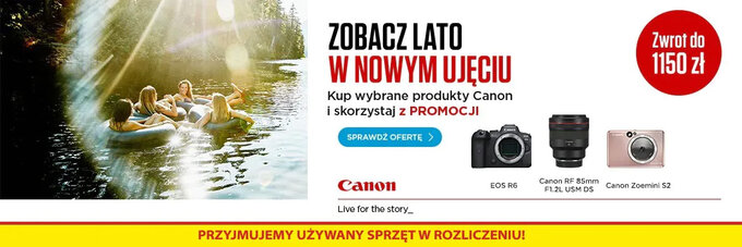 Kumulacja promocji Canona w sklepie e-oko.pl