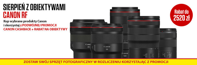 Kumulacja promocji Canona w sklepie e-oko.pl