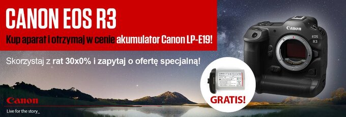 Promocja na obiektywy Canon RF w sklepie Fotoforma.pl
