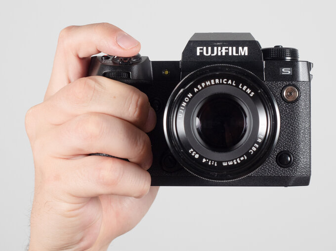 Fujifilm X-H2S - Uytkowanie i ergonomia