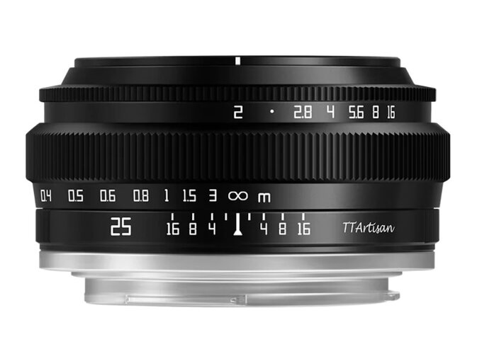 TTartisan 25 mm f/2.0