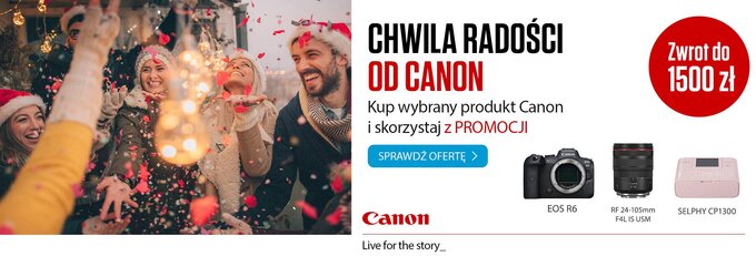 Moc promocji Canon w sklepie Fotoforma.pl