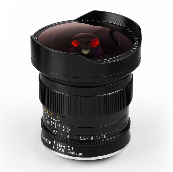 TTartisan 11 mm f/2.8 Fisheye z nowymi mocowaniami TTartisan 11 mm f/2.8 Fisheye z nowymi mocowaniami