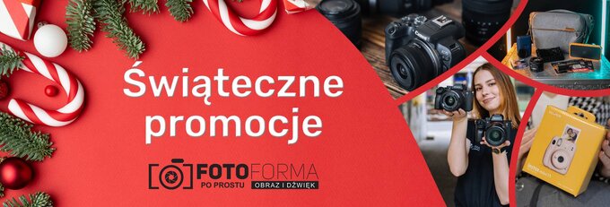 witeczne promocje Canon w sklepie Fotoforma