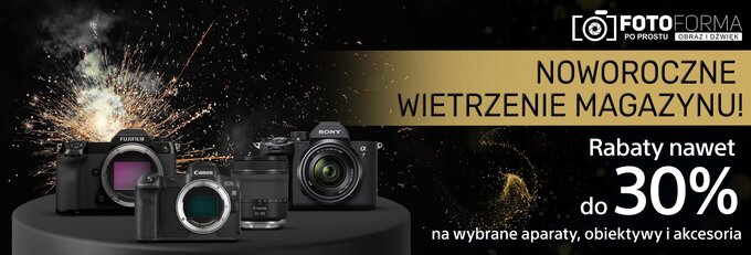 Noworoczne promocje w sklepie Fotoforma