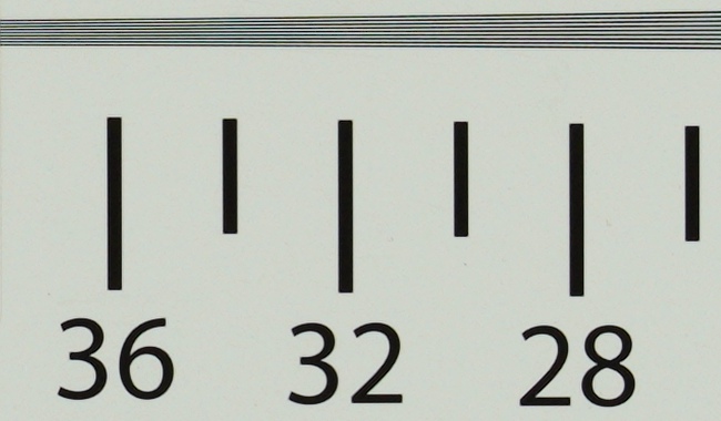 Sony FE 24-105 mm f/4 G OSS - Rozdzielczo obrazu