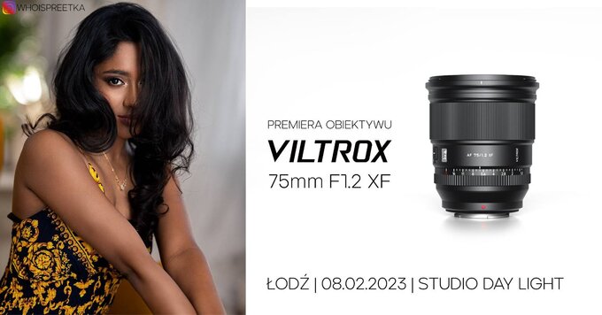 Viltrox AF 75 mm f/1.2 XF - polska premiera