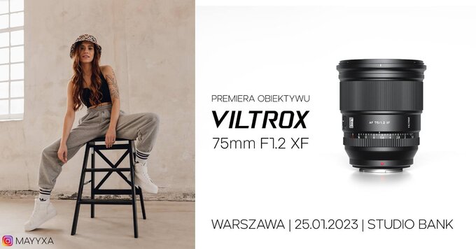 Viltrox AF 75 mm f/1.2 XF - polska premiera